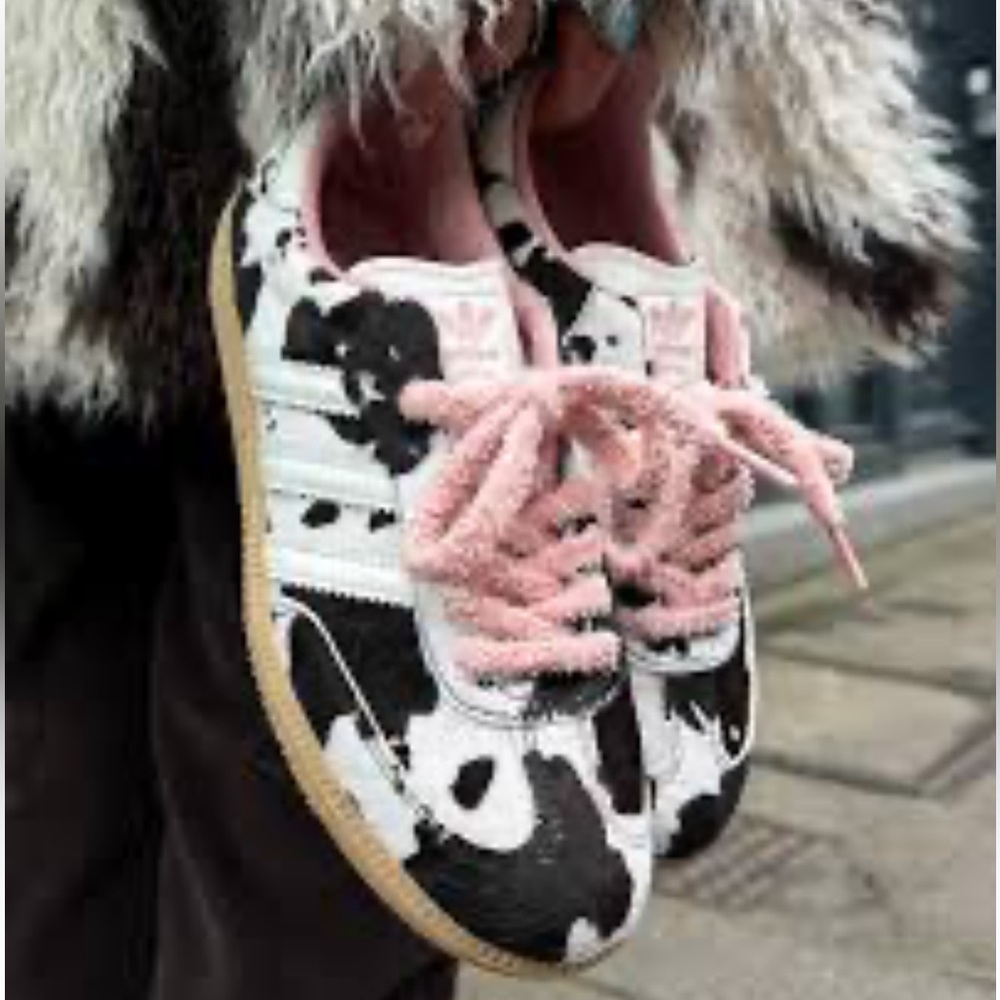 NEW | ADIDAS Originals Samba Cow Print Asos Exclusive - Picture 9 of 10